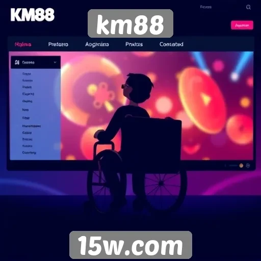 acessibilidade do site km88 para novos usuários